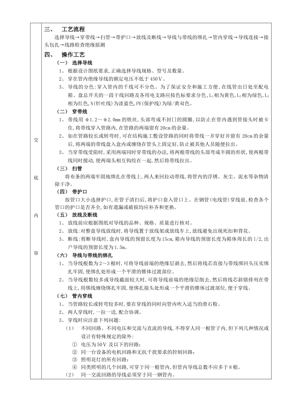 管内配线工程技术交底_第2页