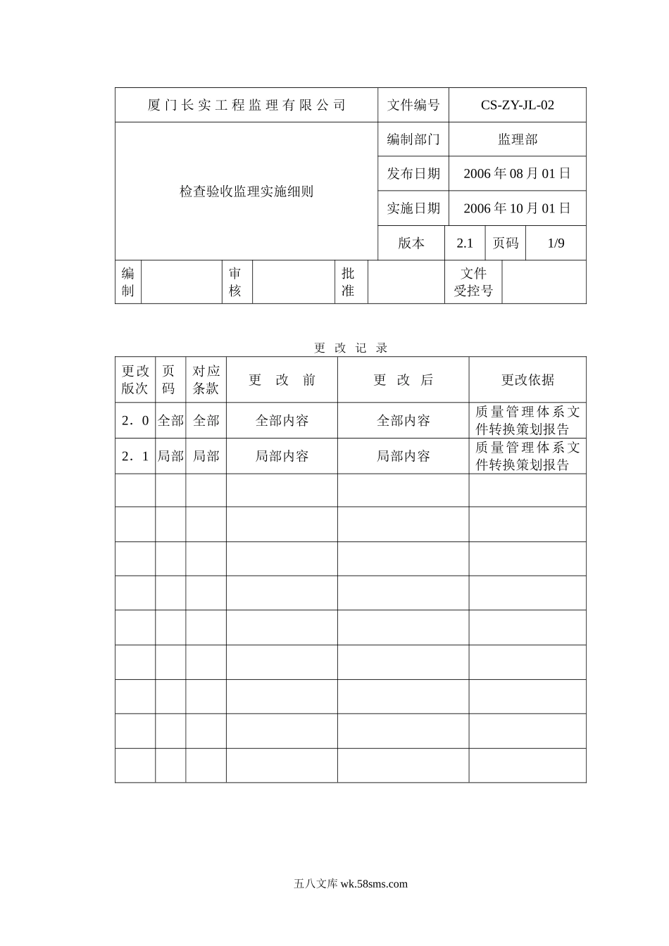 安全监理规划表格_第1页