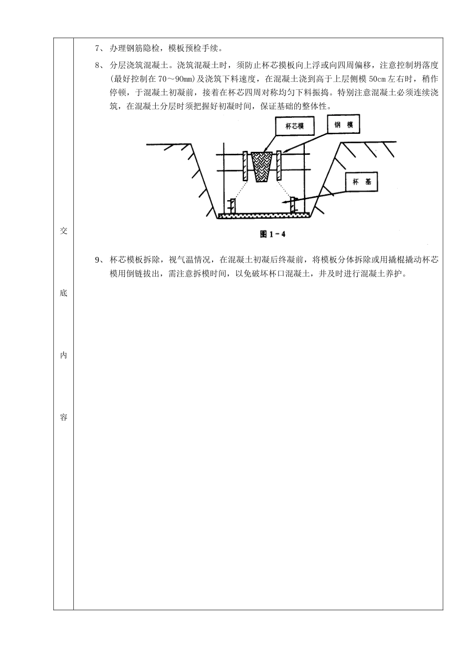 杯型基础工程技术交底_第2页