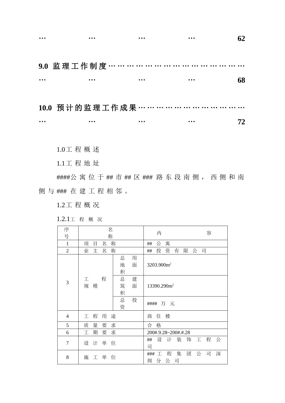 __公寓工程监理规划_第2页