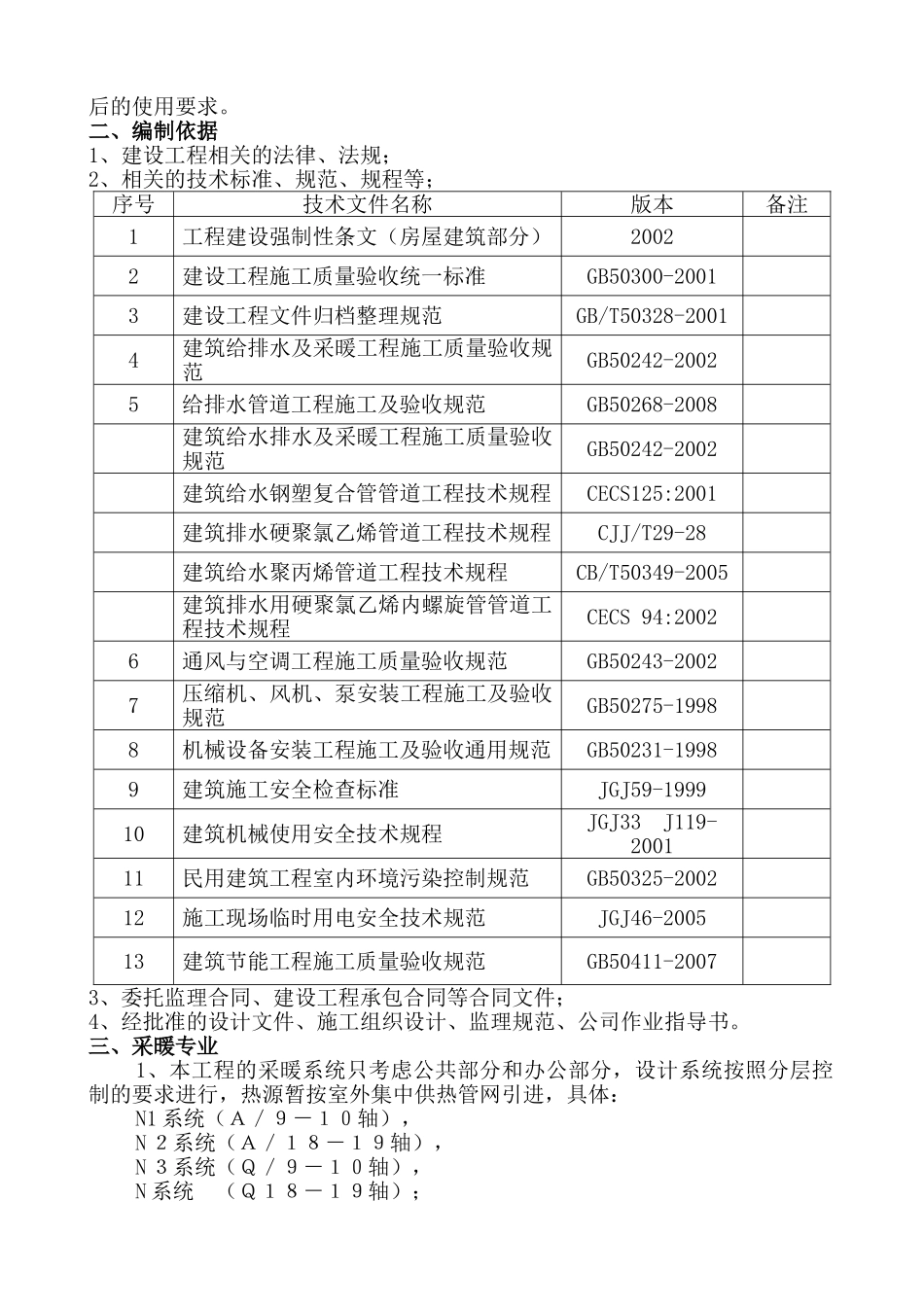 给排水、暖通、消防专业监理实施细则_第2页