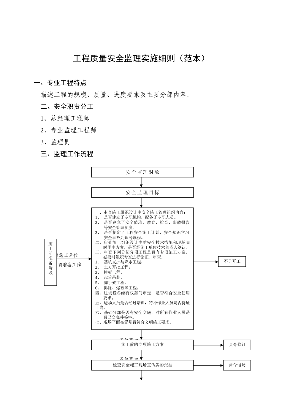 工程质量安全监理实施细则(范本)_第2页