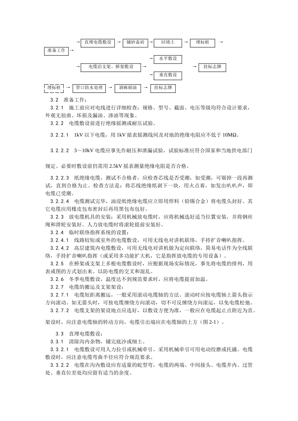 电缆穿线技术交底_第2页