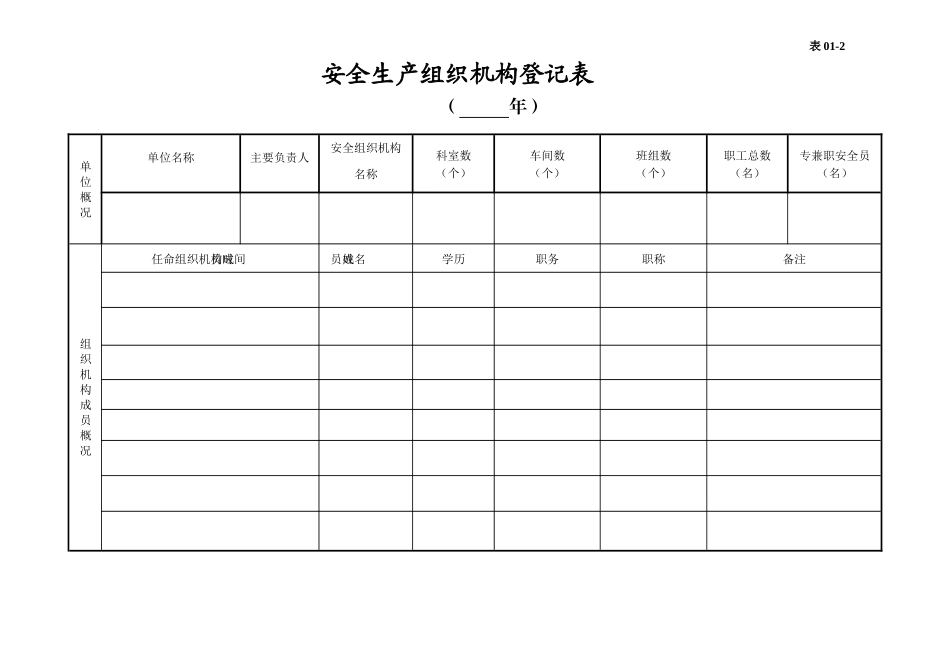 001. 企业基本情况、安全组织机构台账_第3页