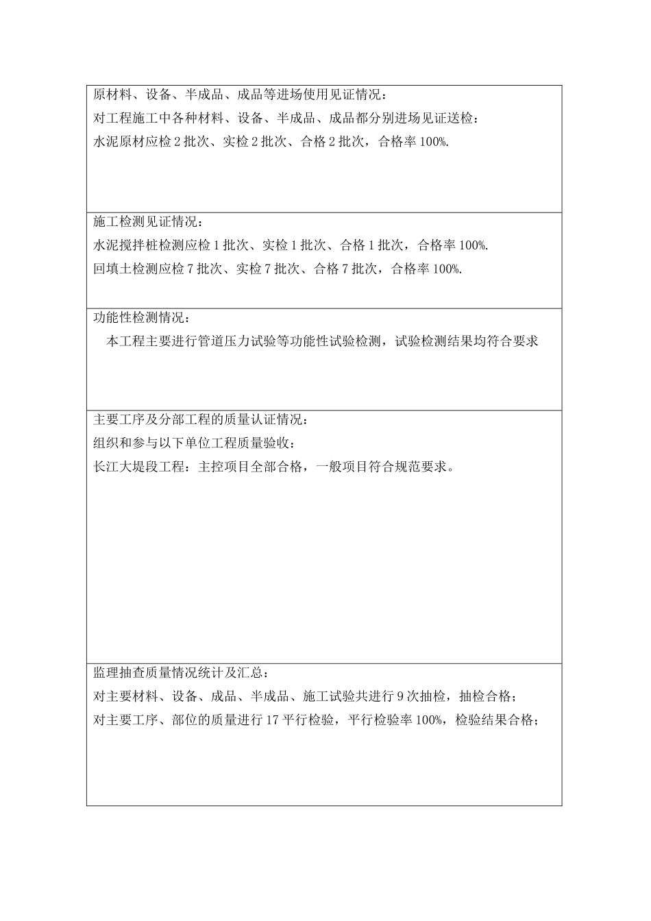 南京市市政公用工程竣工验收质量评估报告_第3页