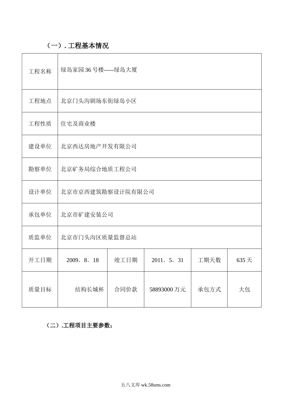 绿岛家园36号楼(绿岛大厦)土建监理细则_第1页