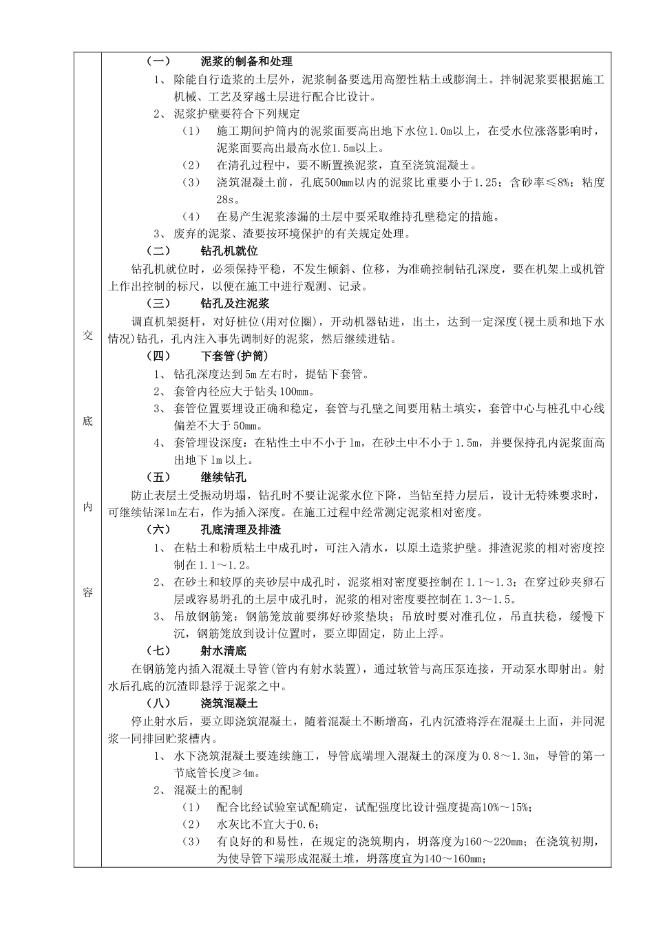 12泥浆护壁回转钻孔灌注桩工程_第3页