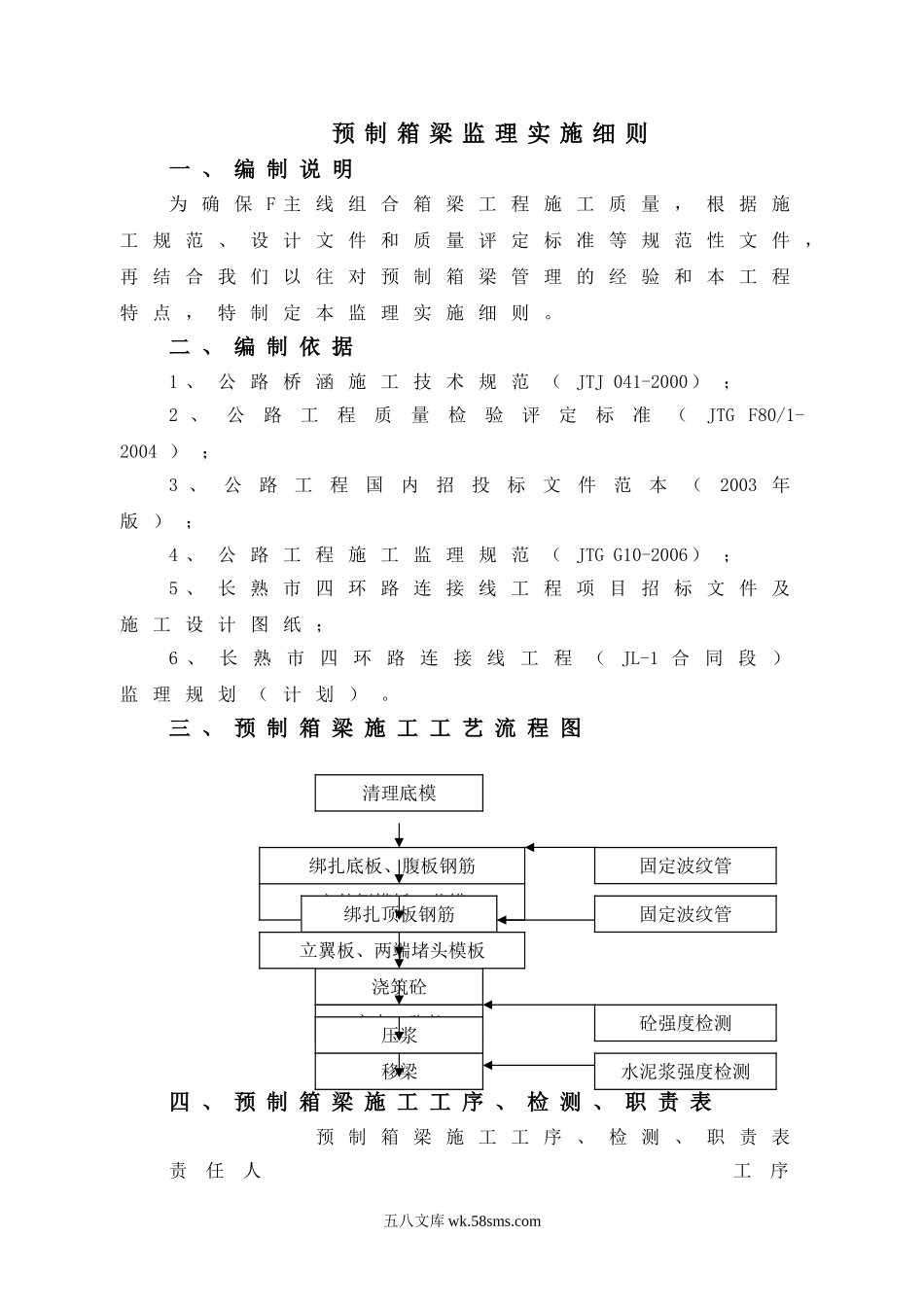 预制箱梁监理实施细则_第1页