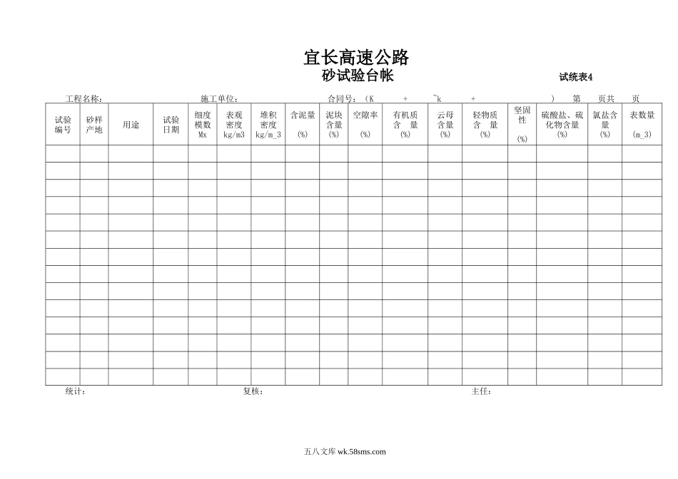 砂试验汇总表表4_第1页