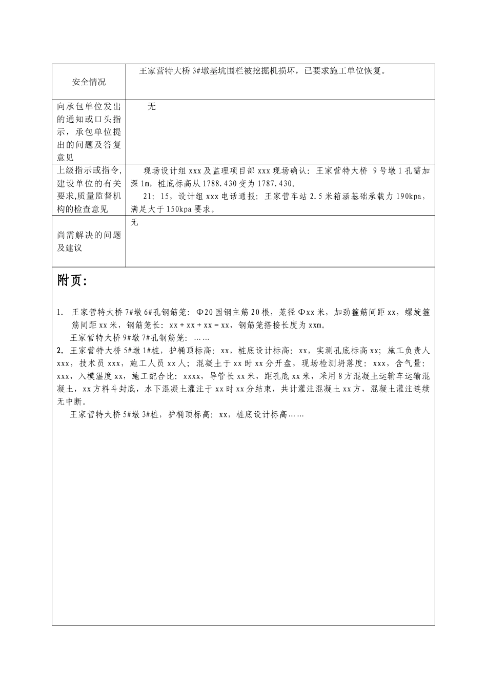 监理日志、施工日志修正意见_第2页