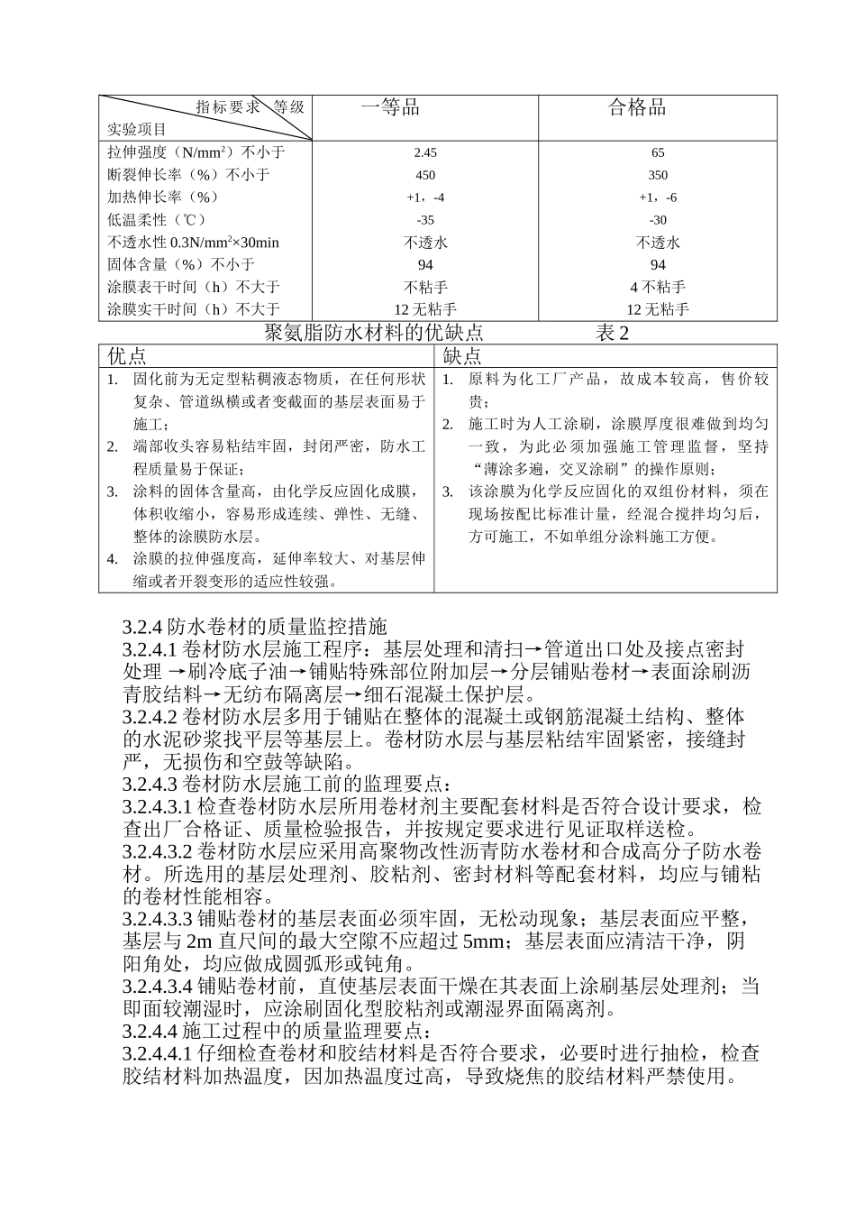 住宅及商业综合开发项目地下防水工程质量监理细则_第3页