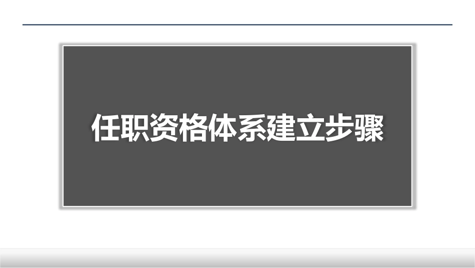 【课件】任职资格体系建立步骤和方法.pptx_第1页