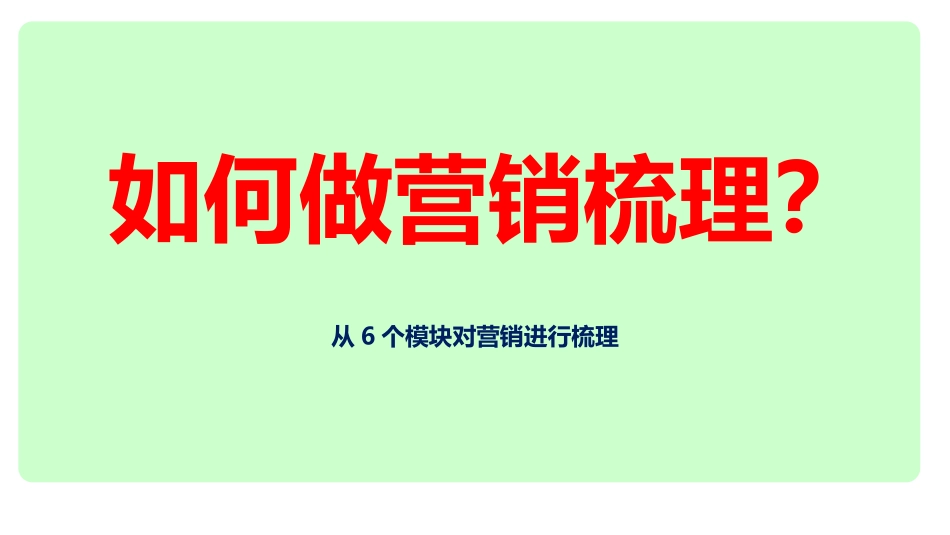 助力营销总监总经理营销规划体系打造-梳理篇6个维度34个方法ppt.pptx_第3页