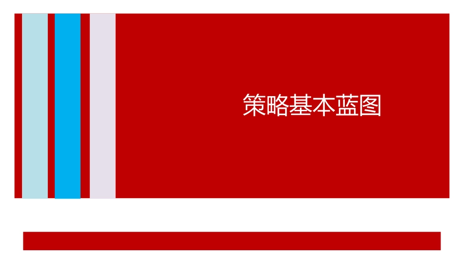 打造新品牌系列四-国际知名广告公司培训课件「策略基本蓝图」PPT.pptx_第1页