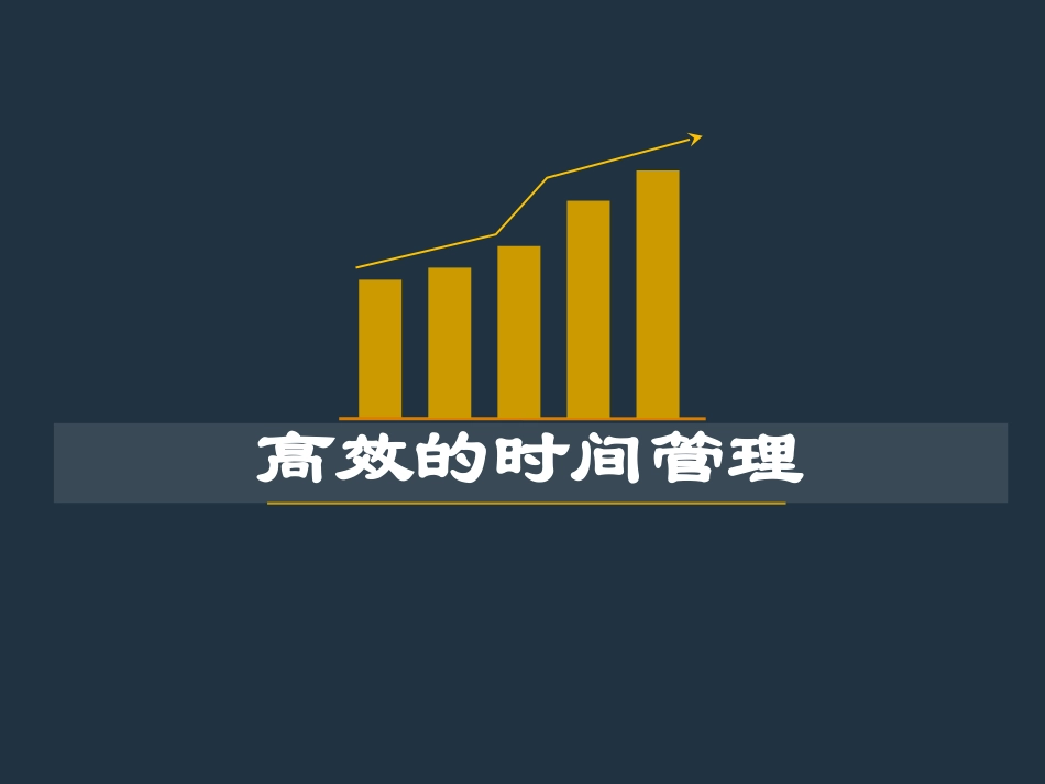 高效的时间管理.ppt_第1页