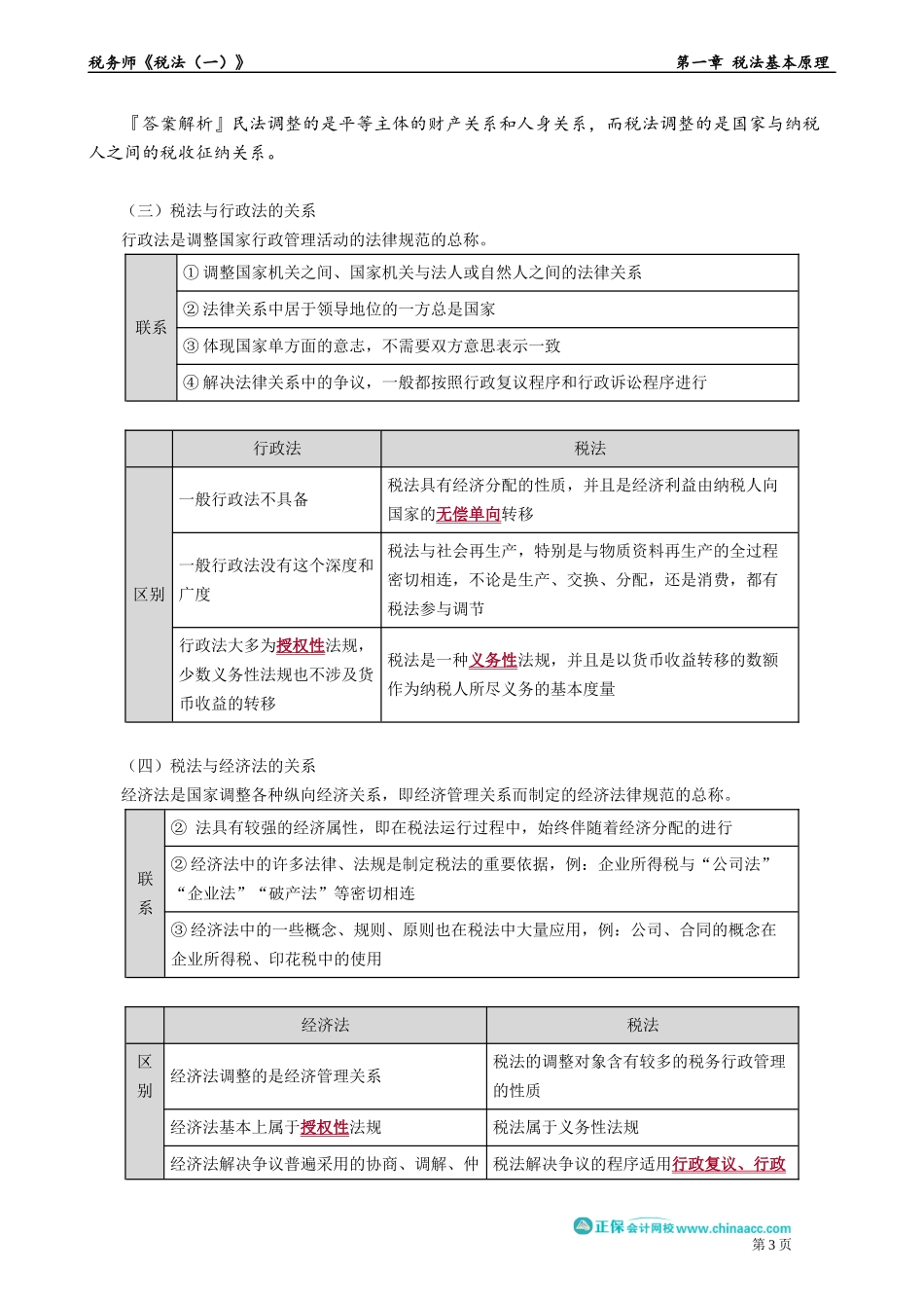 0103第03讲　税法与其他部门的关系、税收法律关系的基本构成及产生、变更和消灭.docx_第3页