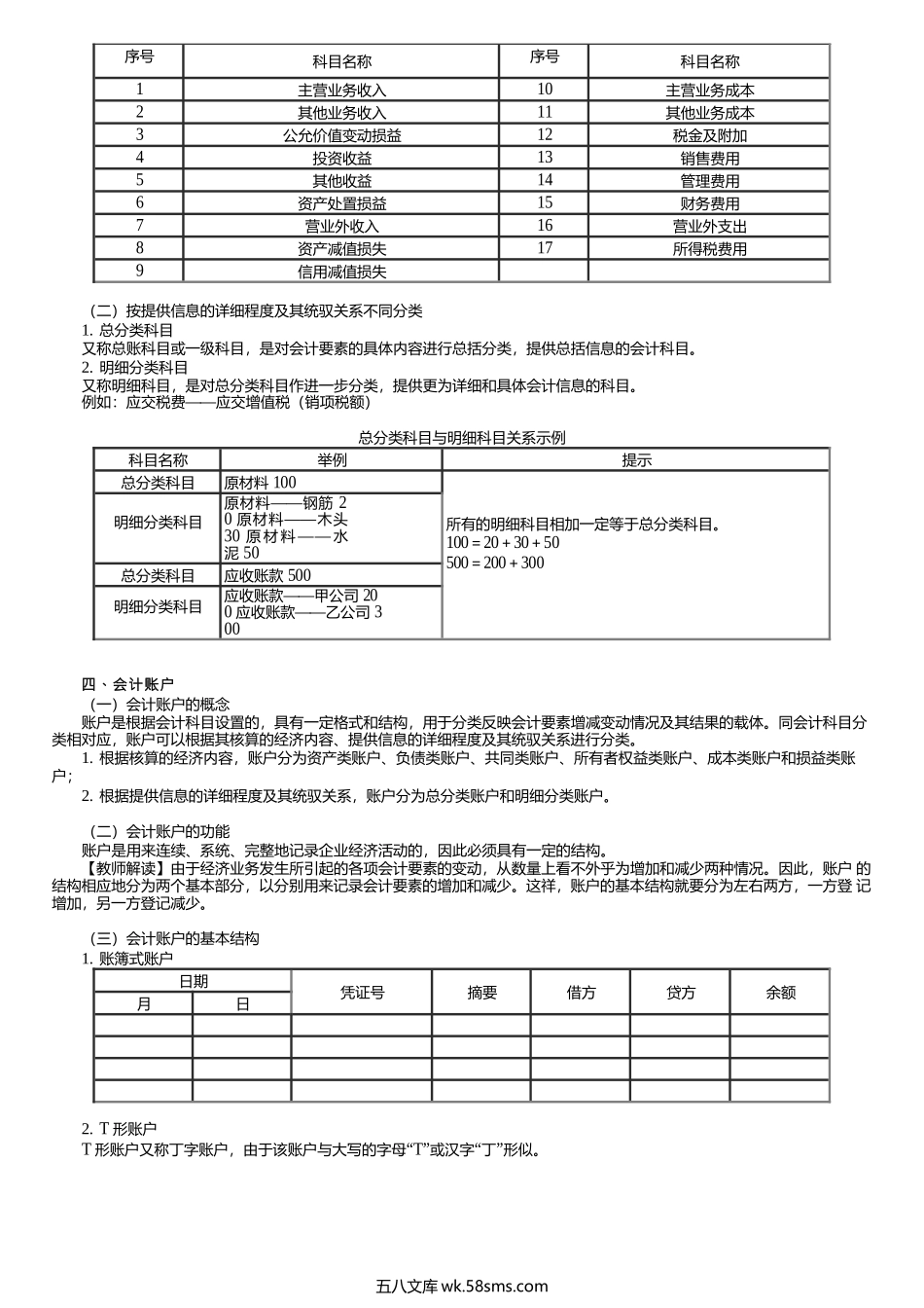 第0004讲　会计科目、会计账户、借贷记账法.docx_第2页