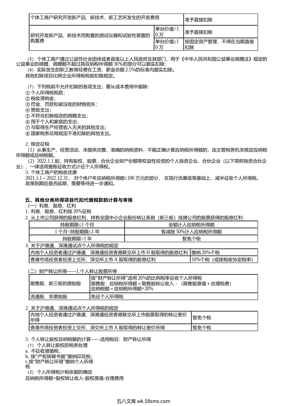 第0505讲　非居民个人应纳税额、经营所得、其他分类所得项目.docx_第2页