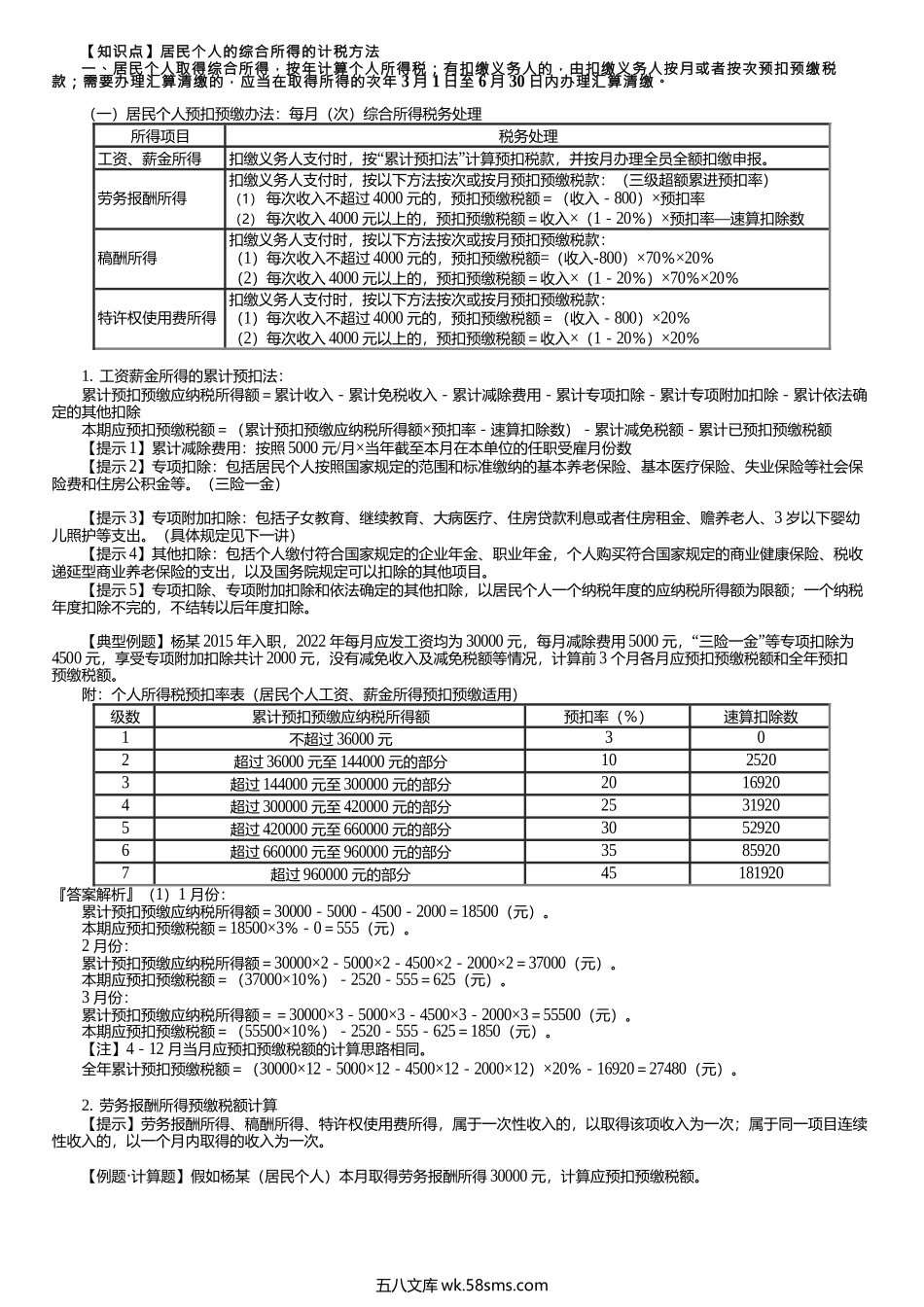 第0304讲　居民个人的综合所得的计税方法.docx_第1页