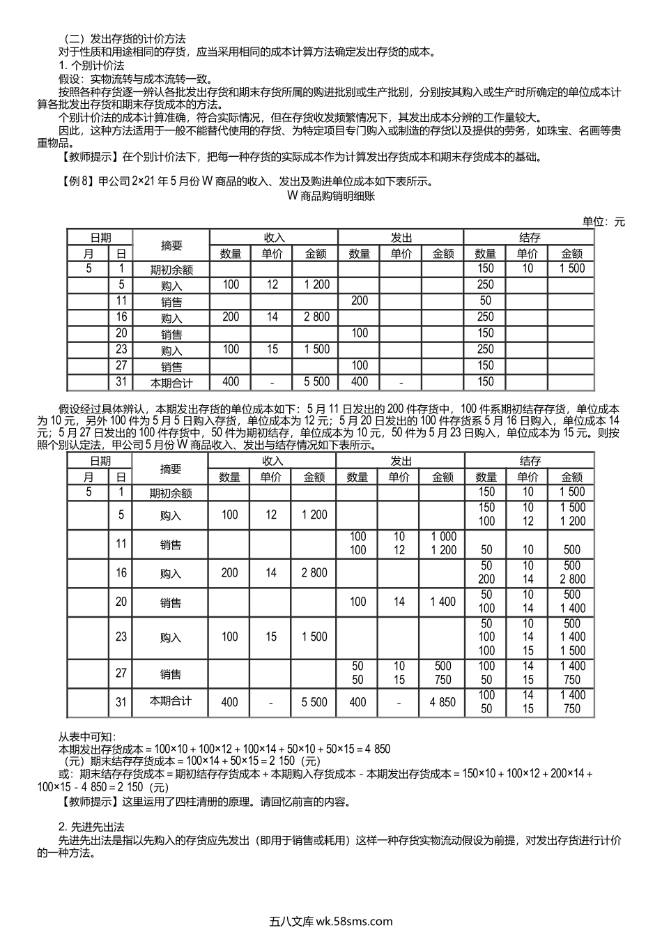 第0307讲　发出存货的计价方法、存货期末计量.docx_第1页