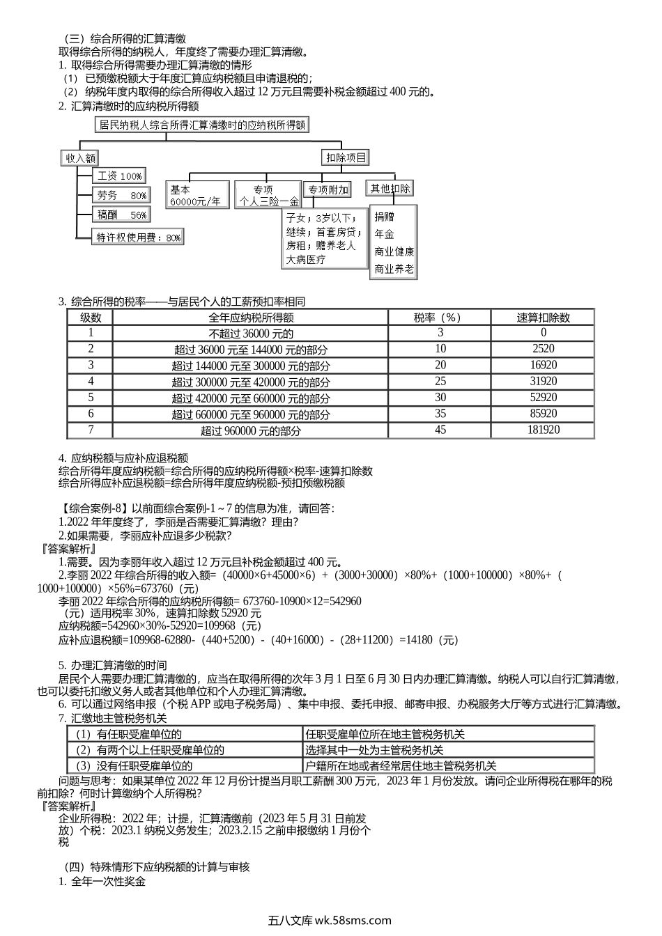 第0504讲　综合所得的汇算清缴.docx_第1页