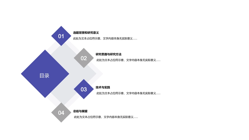 蓝色商务毕业论文答辩PPT案例.pptx_第2页