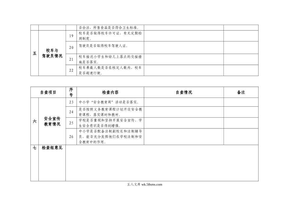 幼儿园安全检查记录表.doc_第3页