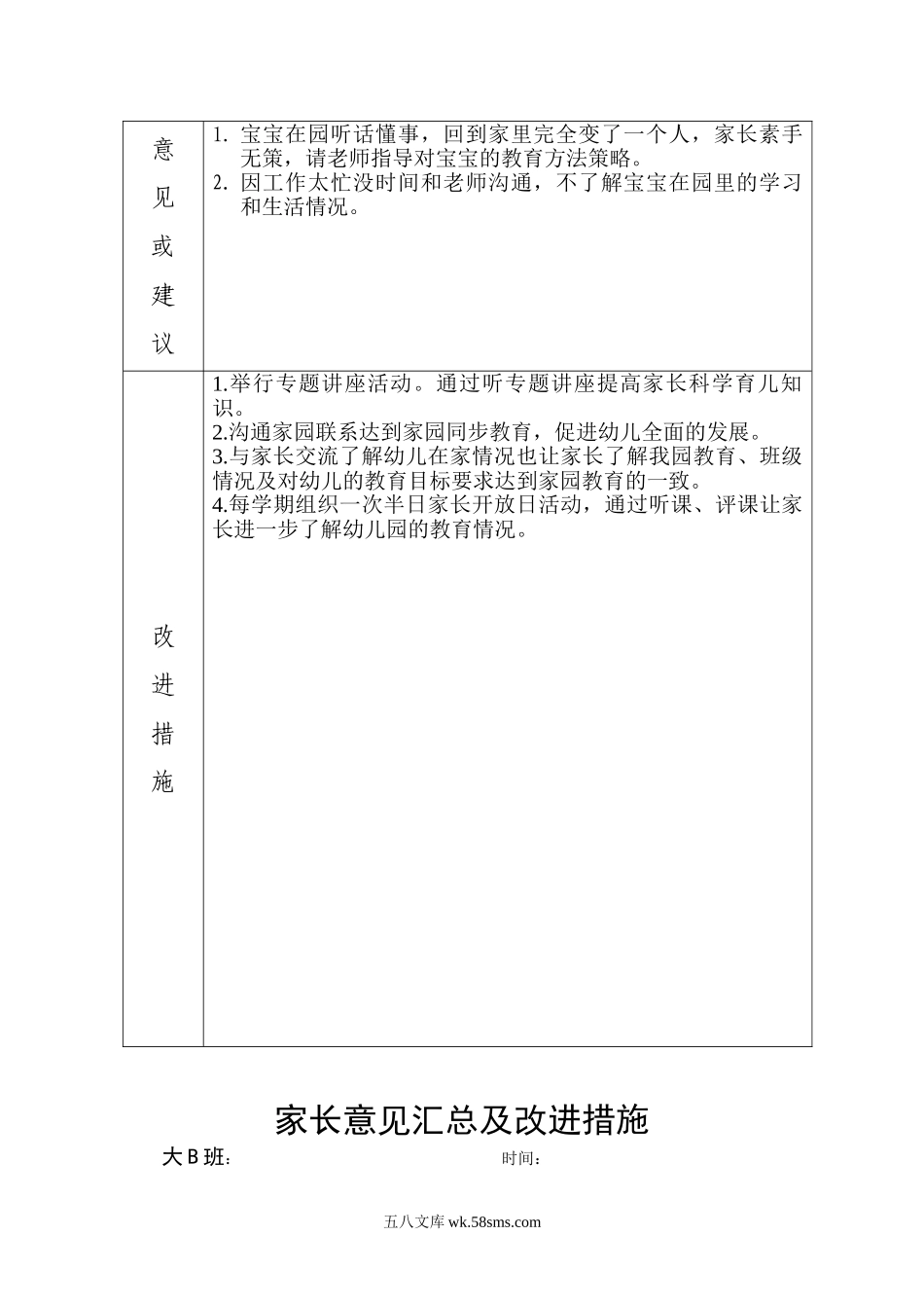 幼儿园家长意见汇总及改进措施.doc_第2页