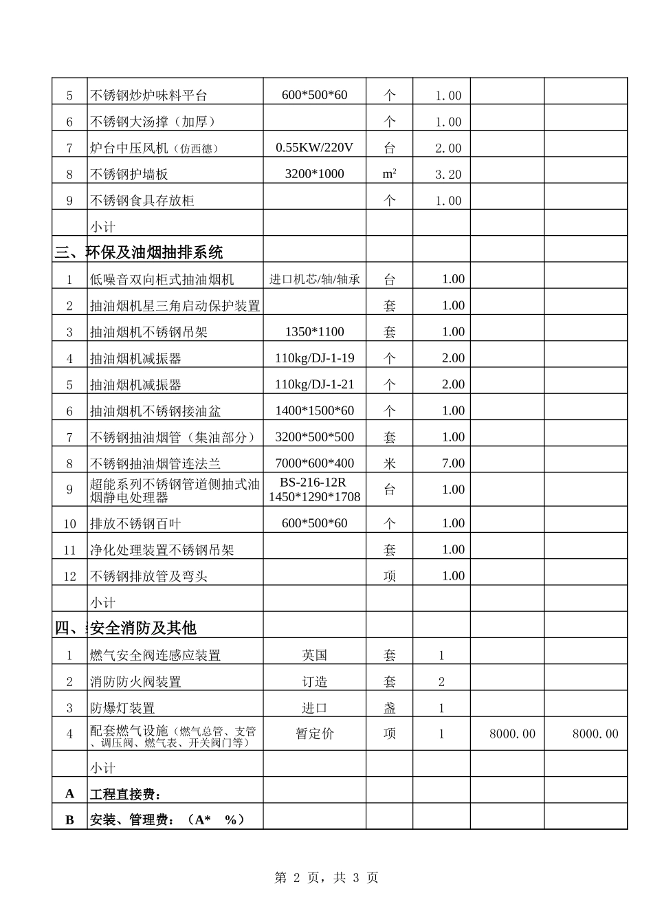 工程预(概)算表.xls_第2页