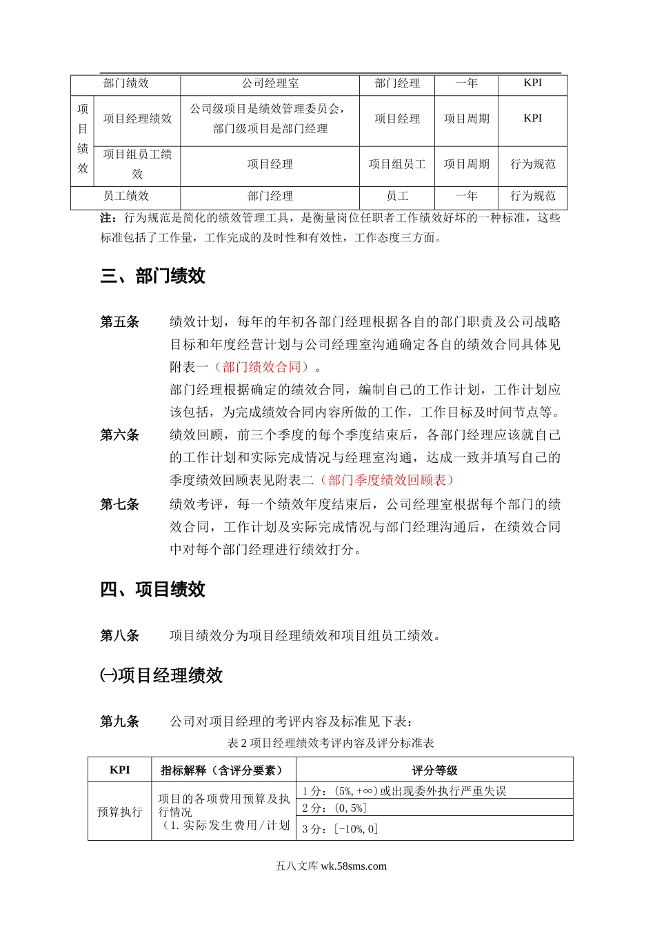 绩效考评制度方案-15页.doc_第2页