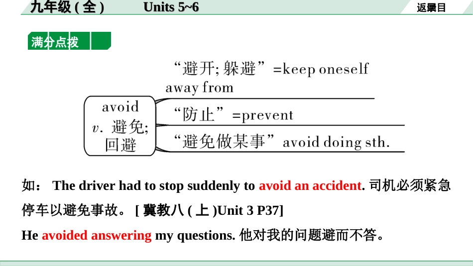 中考陕西英语配套课件_精品课件_1. 精讲本_19. 第一部分 九年级（全）Units 5~6.ppt_第3页