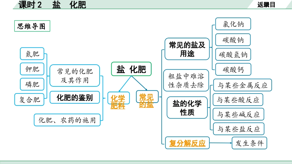 中考陕西化学配套课件_01.精品课件_01.配套教学课件_01.精讲本_02.第一部分  陕西中考考点研究_01.主题1  常见的酸碱盐_02.课时2  盐 化肥.pptx_第3页