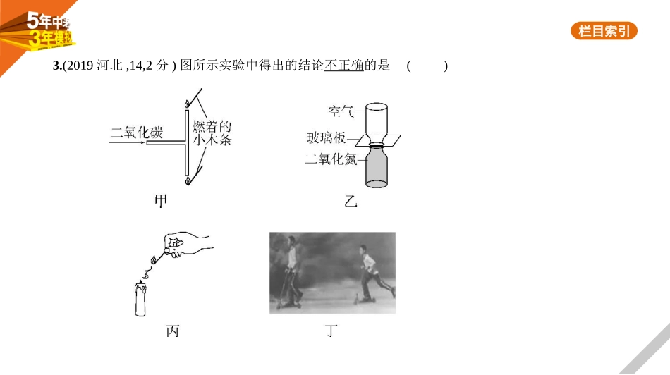 中考河北物理06专题六　力　运动和力.pptx_第3页