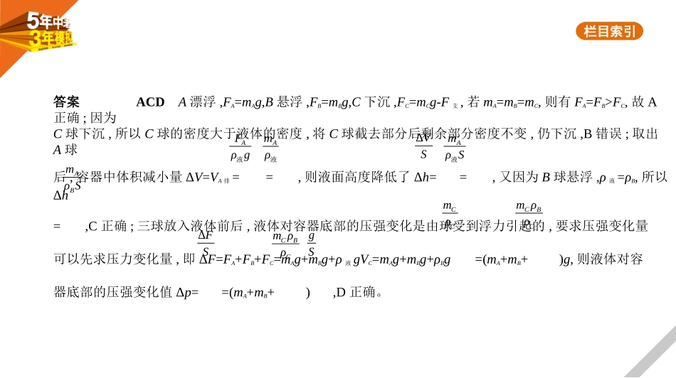 中考河北物理08专题八　浮力.pptx_第2页