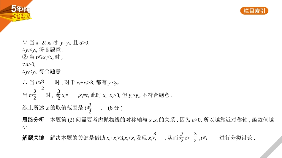 中考福建数学08第八章 专题拓展_§8.4　代数综合题.pptx_第3页