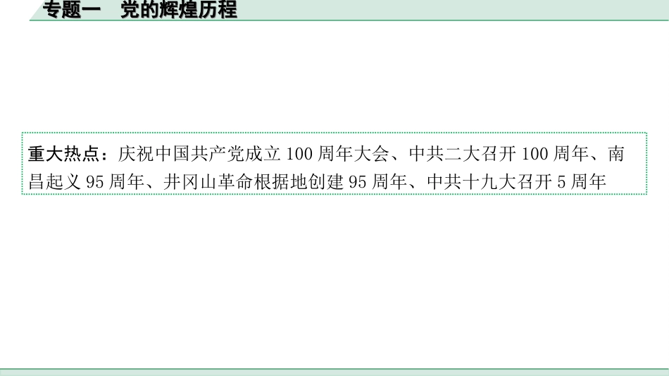 中考安徽历史2.第二部分　安徽中考专题研究_1.专题一　党的辉煌历程.ppt_第2页