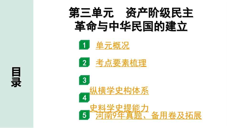 中考河南历史1.第一部分  河南中招考点研究_2.板块二  中国近代史_3.第三单元  资产阶级民主革命与中华民国的建立.ppt_第2页