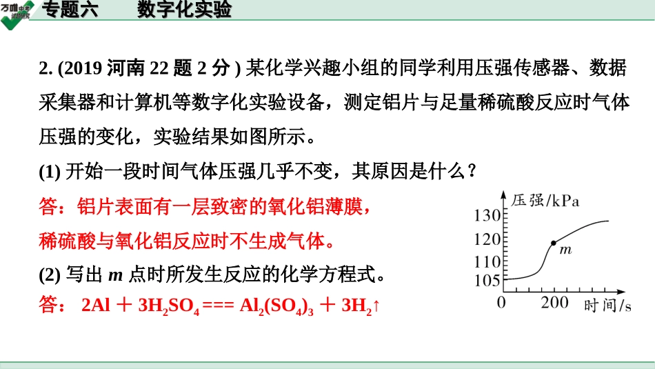 中考河南化学03.第二部分  河南中招重点专题研究_06.专题六  数字化实验.ppt_第3页