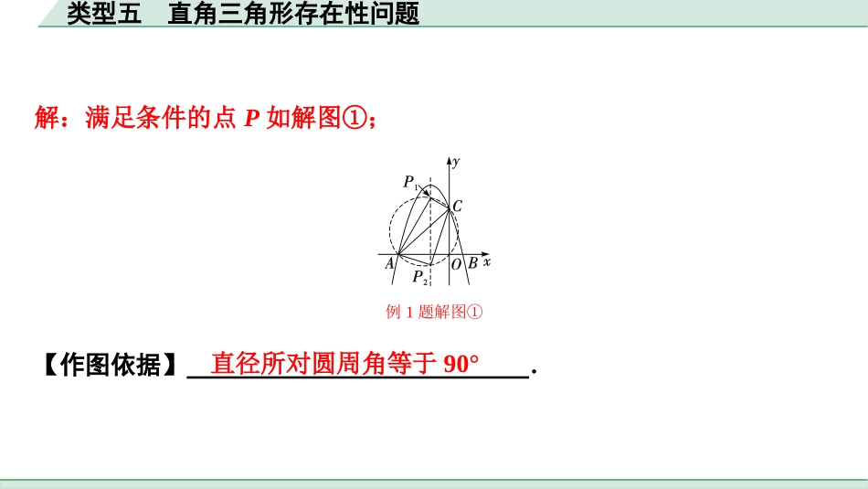 中考湖北数学2.第二部分  湖北中考题型研究_二、重难题型精讲练_7.题型七  二次函数与几何图形综合题_3.类型五  直角三角形存在性问题.ppt_第2页