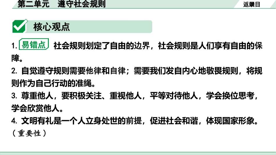 中考贵州课件速查本_1.第一部分   考点研究_3.八年级（上册）_2.第二单元   遵守社会规则.ppt_第3页