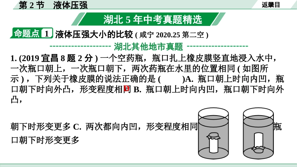 中考湖北物理01.第一部分  湖北中考考点研究_09.第九讲  压 强_02.第2节  液体压强.pptx_第3页