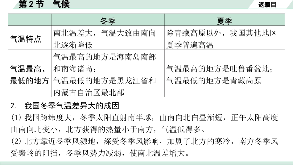 中考北京地理讲解册_1.第一部分  北京中考考点研究_3.模块三　中国地理_2.主题二　自然环境与自然资源_第1讲　自然环境  第2节　气候.ppt_第3页