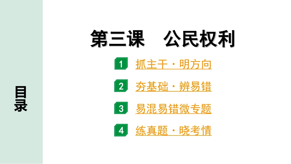 中考北部湾经济区道法1.第一部分　考点研究_4.八年级(下册)_2.第二单元　理解权利义务_3.第三课　公民权利.ppt_第1页