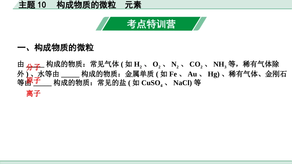 中考贵州化学10.主题10  构成物质的微粒  元素.pptx_第2页