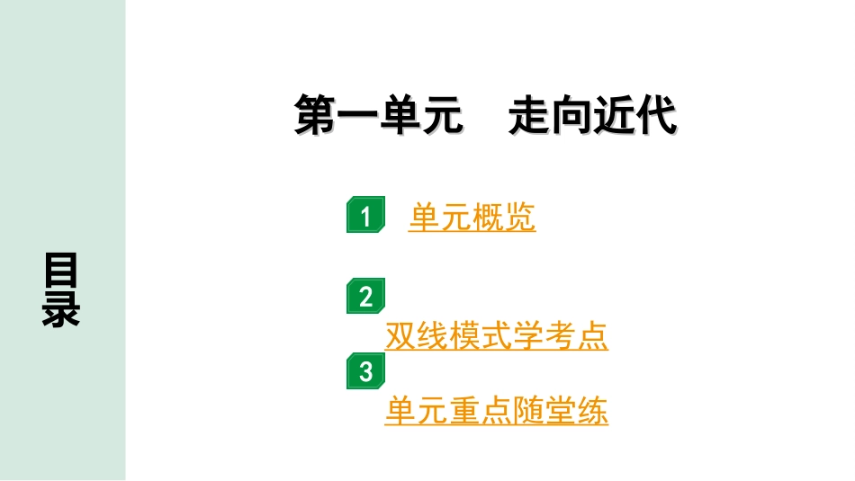 中考贵州历史1.第一部分  贵州中考考点研究_5.板块五  世界近代史_1.第一单元  走进近代.ppt_第3页