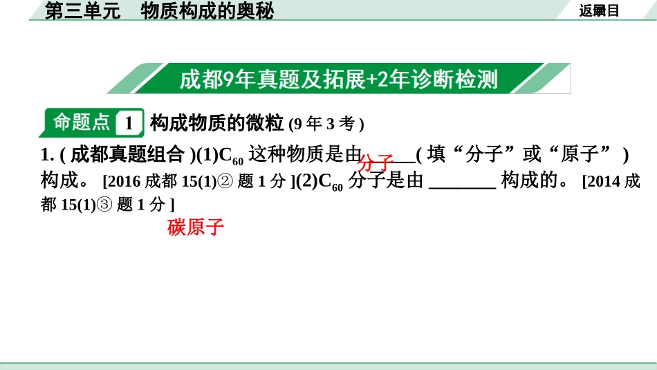 中考成都化学02.第一部分　成都中考考点研究_03.第三单元　物质构成的奥秘_第三单元　物质构成的奥秘.pptx_第2页