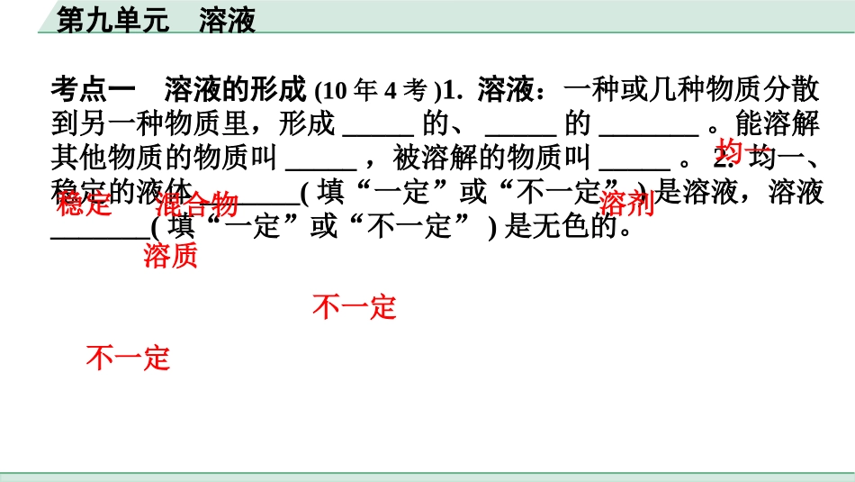 中考广东化学全书PPT_04.回归教材_09.第九单元  溶液.pptx_第2页