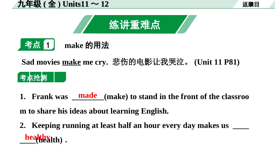 中考杭州英语22. 第一部分 九年级（全）Units 11~12.ppt_第2页