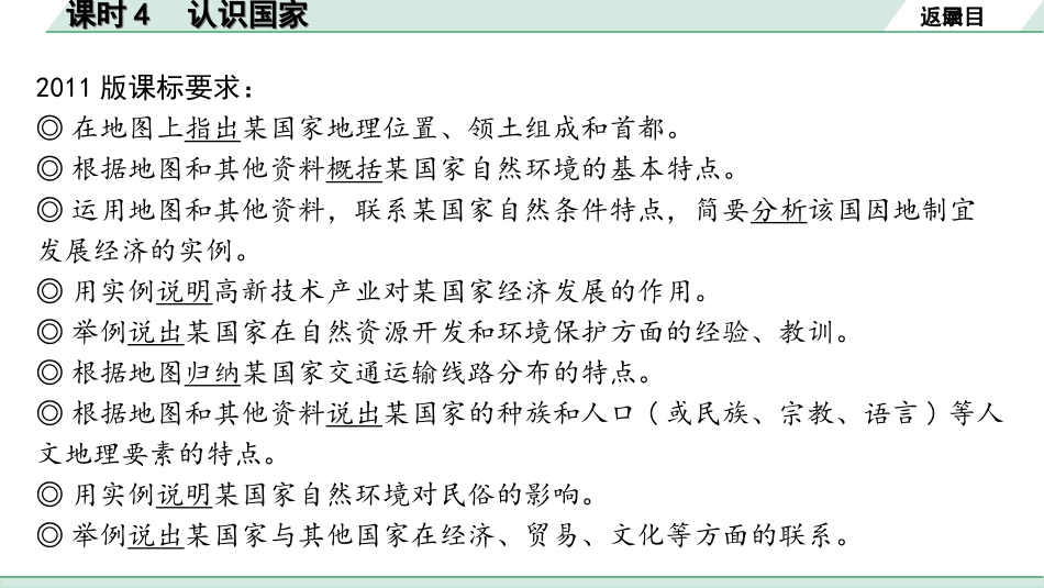 中考陕西地理1. 第一部分　 陕西中考考点研究_2. 模块二　世界地理_4. 第四章    认识区域_4. 课时4　 认识国家(日本、俄罗斯、澳大利亚、美国、巴西).ppt_第3页