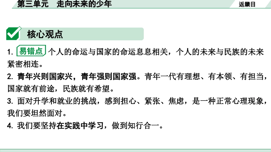 中考内蒙古道法速记本_2.九年级(下册)_2.第三单元　走向未来的少年.ppt_第3页